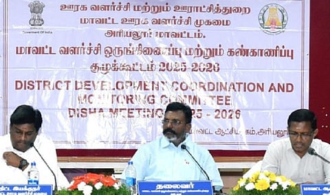 SIR விவகாரம்: திமுகவுடன் இணைந்து அதிமுகவும் எதிர்க்க திருமாவளவன் வலியுறுத்தல்