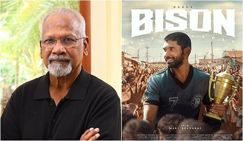 இந்தக் குரல் ரொம்பவே முக்கியம்: ’பைசன்’ படத்துக்கு மணிரத்னம் பாராட்டு