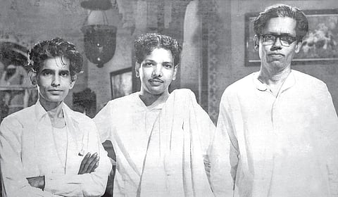 ‘பராசக்தி’ வெற்றிக்குப் பின் மு.கருணாநிதியுடன் இயக்குநர்கள்
கிருஷ்ணன் - பஞ்சு | படங்கள் உதவி: ஞானம்