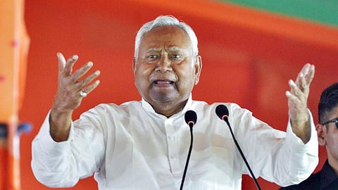 என்டிஏ தேர்தல் அறிக்கை வெளியீட்டு நிகழ்வில் நிதிஷை பேச அனுமதிக்கவில்லை: காங்கிரஸ் குற்றச்சாட்டு