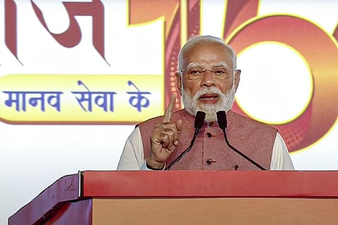 “இந்திய மதிப்புகளைப் பற்றி எப்போதும் அச்சமின்றிப் பேசும் அமைப்பே ஆரிய சமாஜம்” - பிரதமர் மோடி