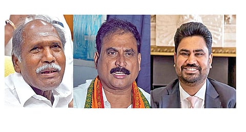 விடுதலை நாள் விழாவை புறக்கணித்த அமைச்சர்! - புகையும் புதுச்சேரி என்.ஆர்.காங்கிரஸ் - பாஜக கூட்டணி