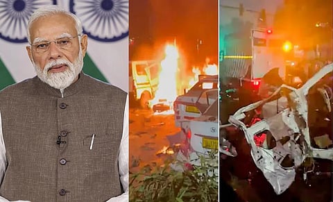 டெல்லி கார் வெடிப்பு சம்பவம்: பிரதமர் மோடி இரங்கல்