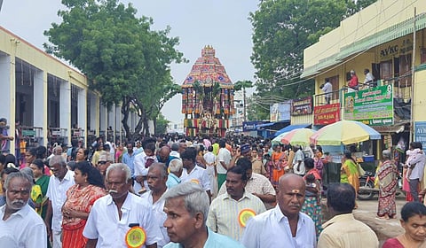 கோவில்பட்டி செண்பகவல்லி அம்மன் கோயிலில் ஐப்பசி திருக்கல்யாண திருவிழா தேரோட்டம்