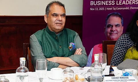 தொழில் தொடங்க 5 நாட்களில் அனுமதி: தமிழக தொழிலதிபர்களுக்கு பஞ்சாப் அமைச்சர் சஞ்சீவ் அரோரா அழைப்பு