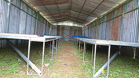 ஐயப்ப பக்தர்களுக்கு சத்திரம் வனப்பகுதியில் சிறப்பு படுக்கைகள் அமைப்பு