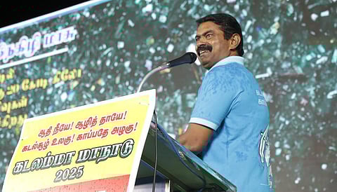 “லஞ்சம் வாங்கினால் அதிகாரிகளின் கல்வித் தகுதியை பறிப்பேன்” - சீமான் அதிரடி