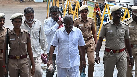 அதிமுக முன்னாள் அமைச்சர் சுதர்சனம் கொலை வழக்கில் பவாரியா கொள்ளையர்கள் 3 பேருக்கு ஆயுள் தண்டனை