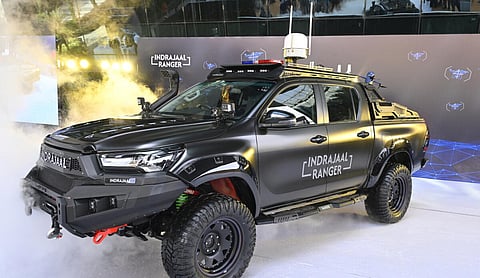 இந்தியாவில் முதல் முறையாக ட்ரோன் எதிர்ப்பு ஏஐ ரோந்து வாகனம் அறிமுகம்