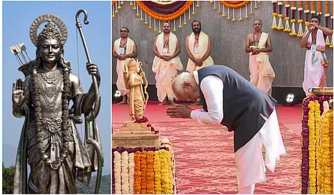 கோவாவில் 77 அடி உயர ராமர் சிலையை திறந்து வைத்தார் பிரதமர் மோடி