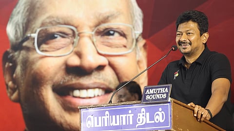 “நேற்று கட்சி தொடங்கியோருக்கு இன்று முதல்வராக ஆசை” - விஜய் மீது உதயநிதி தாக்கு