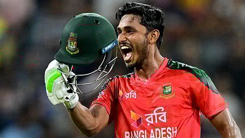 5 கேட்ச்கள், 55 ரன்கள்: தன்ஸித் ஹசன் அசத்தல்