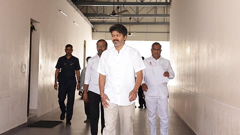 விஜய் ‘ரோடு ஷோ’வுக்காக ரங்கசாமியுடன் புஸ்ஸி ஆனந்த் 5-வது முறை சந்திப்பு