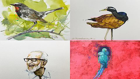 சென்னையில் பறவை ஓவியக் கண்காட்சி!