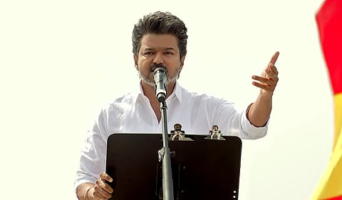 “திமுகவை நம்பாதீர்கள்; அவர்கள் நம்பவைத்து ஏமாற்றி விடுவார்கள்” - புதுச்சேரியில் விஜய் பேச்சு