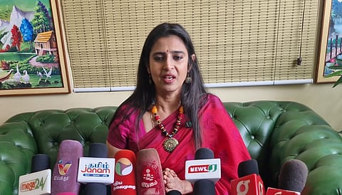 “நீதிபதி சுவாமிநாதனுக்கு இசட் பிரிவு பாதுகாப்பு வழங்க வேண்டும்” - நடிகை கஸ்தூரி