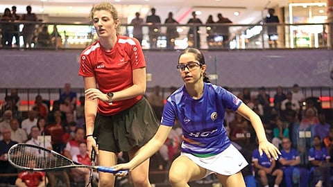 ஸ்குவாஷ் உலகக் கோப்பை: சுவிட்சர்லாந்தை 4-0 என வீழ்த்தியது இந்திய அணி