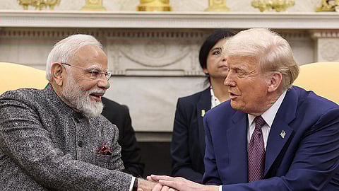 வர்த்தக ஒப்பந்தம்: அமெரிக்க அதிபர் ட்ரம்ப் உடன் பிரதமர் மோடி தொலைபேசியில் பேச்சு
