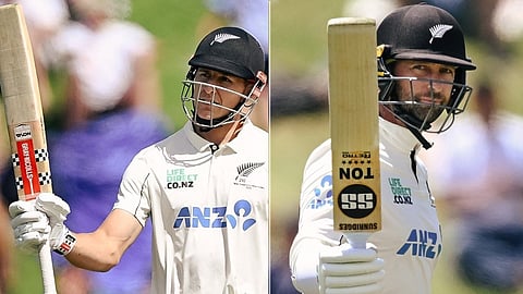 மிட்செல் ஹே, டேவன் கான்வே அரை சதம்: 278 ரன் சேர்த்து நியூஸி. ஆட்டமிழப்பு