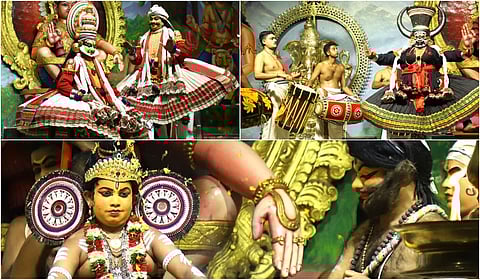 சபரிமலையில் பாரம்பரிய நாட்டியக் கலை ‘கதகளி’ மூலம் ஐயப்பனின் மகிமைகள் விளக்கம்!