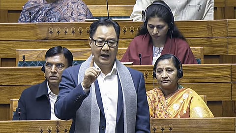 “பிரதமருக்கு அச்சுறுத்தல் விடுத்த ராகுல், கார்கே மன்னிப்பு கோர வேண்டும்” - கிரண் ரிஜிஜு