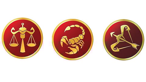 துலாம், விருச்சிகம், தனுசு ராசிகளுக்கு இந்த வாரம் எப்படி? | பலன்கள் @ டிச.18 - 24