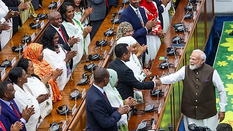 “பிராந்திய அமைதி, பாதுகாப்பில் இரு நாடுகளும் இயல்பான கூட்டாளிகள்” - எத்தியோப்பியா நாடாளுமன்றத்தில் பிரதமர் மோடி பேச்சு