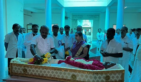 விபத்தில் மூளைச்சாவு அடைந்த 591 பேருக்கு அரசு மரியாதை - மக்கள் நல்வாழ்த்துறை தகவல்