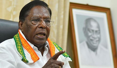 Puducherry Former cm Narayanasamy
