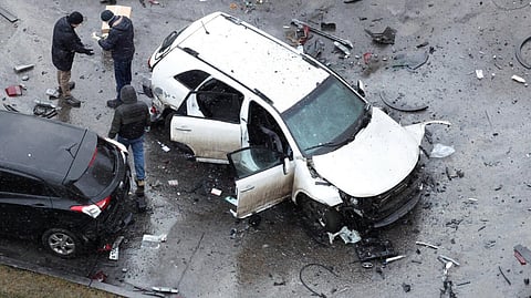 ரஷ்யாவில் கார் குண்டு வெடிப்பில் ராணுவ உயர் அதிகாரி உயிரிழப்பு - உக்ரைன் மீது சந்தேகம்