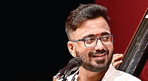 கல்யாணி ராக பல்லவியில் அசத்திய பரத் சுந்தர் | சென்னை இசை அரங்கம்