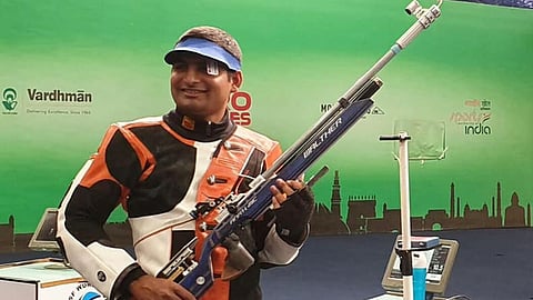 தேசிய துப்பாக்கி சுடுதல் - தங்கம் வென்றார் கிரண்