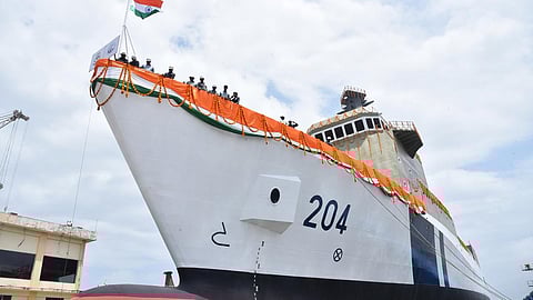 கடலோர காவல்படையில் மாசு கட்டுப்பாட்டு கப்பல் சமுத்ர பிரதாப் இணைப்பு