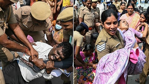 “இடைநிலை ஆசிரியர்களை கைது செய்தது திமுக அரசின் பாசிசப் போக்கு” - பழனிசாமி சாடல்