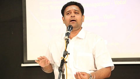 வராளியில் மெய்மறக்கச் செய்த வெங்கட நாகராஜன் | சென்னை இசை அரங்கம்