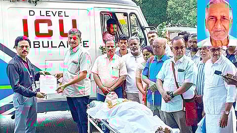 மார்க்சிஸ்ட் மாவட்ட செயலாளர் தந்தையின் உடல் செங்கல்பட்டு மருத்துவமனைக்கு தானம்