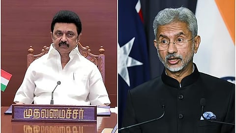 MK Stalin writes to S.Jaishankar