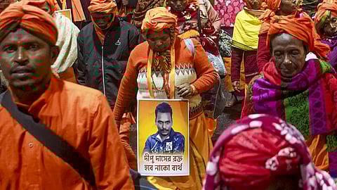 வங்கதேச வன்முறைகளுக்கு எதிராக கொல்கத்தாவில் நடந்த ஆர்ப்பாட்டம் | கோப்புப் படம்