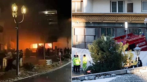 புத்தாண்டு கொண்டாட்டத்தில் வெடி விபத்து: சுவிட்சர்லாந்து விடுதியில் 40 பேர் பலி; 100+ காயம்