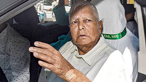 லாலு பிரசாத் மனு மீது இன்று விசாரணை