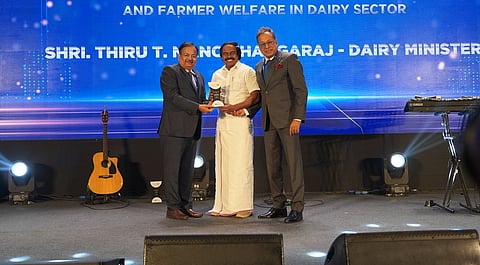 ஆவின் நிறுவனத்துக்கு டெய்ரி டைடன் விருது