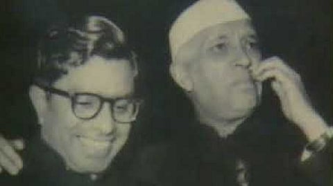 நேருவுடன் சி.சுப்பிரமணியம்