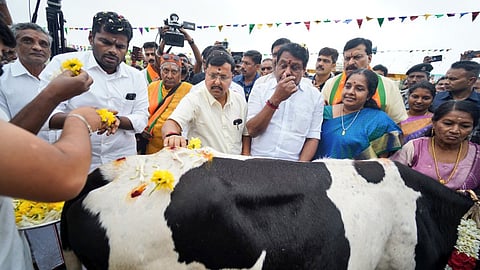 “இந்த மண்ணில் இருந்து திமுகவை வெளியேற்ற வேண்டும்” - பாஜக தேசிய செயல் தலைவர் ஆவேசம்