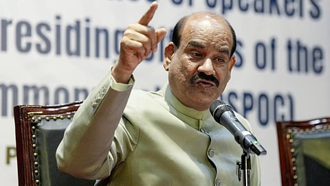 மக்களைவை சபாநாயகர் ஓம் பிர்லா | கோப்புப் படம்