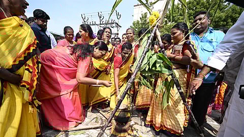 சமத்துவ பொங்கல் விழாவில் பங்கேற்ற பிரேமலதா