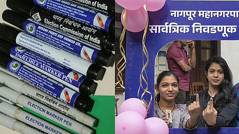 மும்பை மாநகராட்சி தேர்தல்: அழியா மைக்கு பதிலாக பயன்படுத்தப்படும் மார்க்கர் பேனா!