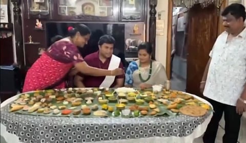 ஆந்திரா: மருமகனுக்கு 158 உணவு சமைத்து அசத்திய மாமியார்!