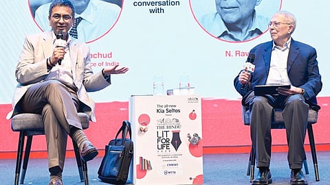 தேர்தல் பத்திரம் குறித்து சென்னையில் முன்னாள் தலைமை நீதிபதி சந்திரசூட் விளக்கம்