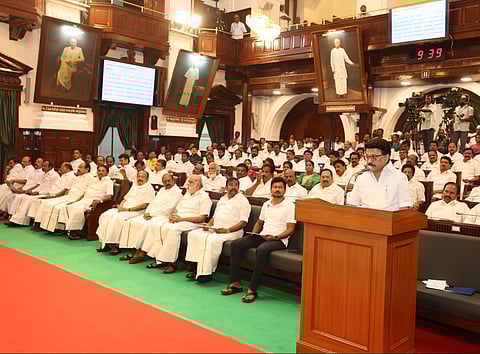 “ஆளுநர் உரை நடைமுறைக்கு விலக்களிக்க நடவடிக்கை” - சட்டப்பேரவையில் முதல்வர் பேச்சு