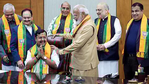 பாஜகவின் தேசிய தலைவராக நிதின் நபின் பொறுப்பேற்பு: பிரதமர் மோடி வாழ்த்து
